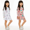 Pukucha Unicorn Ruffle Dress for Girls